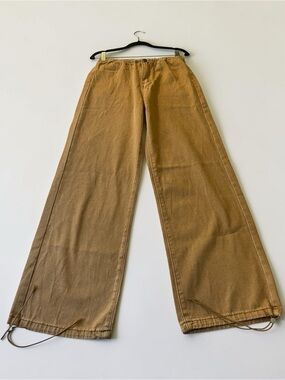 Women’s Wide-Leg Drawstring Hem Pants medium